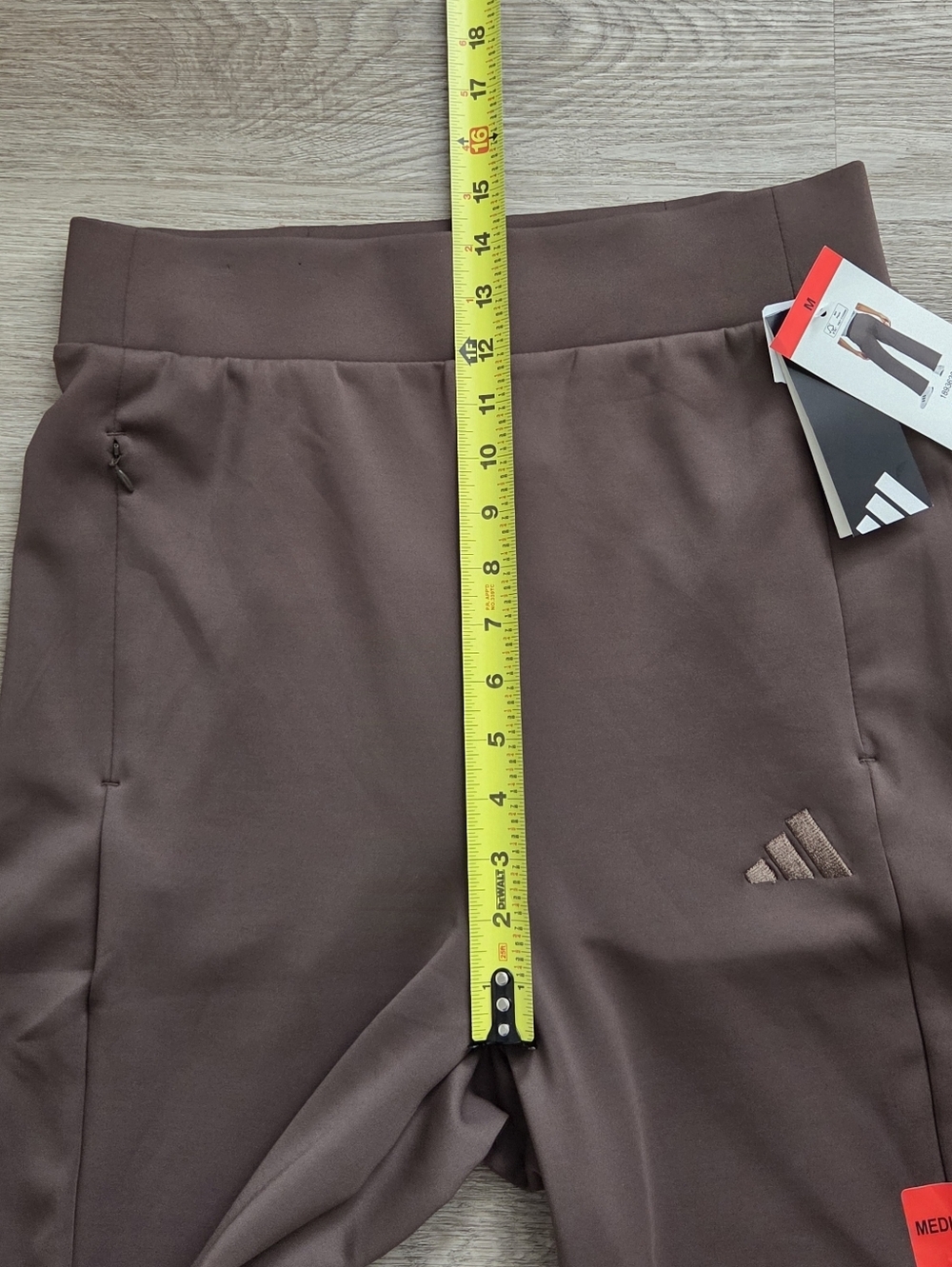 Adidas Women's M Wide Leg Pants Brown. - Picture 5 of 13